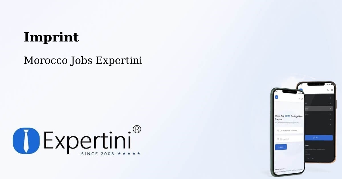 Imprint – Arazane - Morocco Jobs Expertini